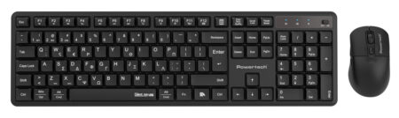 POWERTECH set ασύρματο ποντίκι & πληκτρολόγιο PT-1540