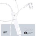 USAMS earphones με μικρόφωνο EP-41