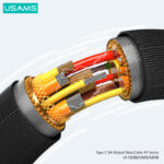 USAMS καλώδιο USB-C σε USB US-SJ693