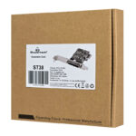 POWERTECH κάρτα επέκτασης PCIe σε 1x parallel ST38