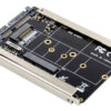 POWERTECH κάρτα μετατροπής 2.5" SATA σε M.2 B & mSATA SSD ST525