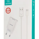 USAMS φορτιστής τοίχου T21OCMC01 με καλώδιο Micro USB