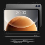 TECLAST tablet T65 με πληκτρολόγιο/στυλό αφής/θήκη