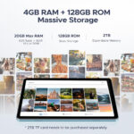 DOOGEE tablet Tab A9 Pro με πληκτρολόγιο/ποντίκι/στυλό αφής/θήκη