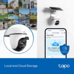 TP-LINK smart ηλιακή κάμερα Tapo C610 KIT