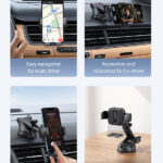 USAMS βάση smartphone αυτοκινήτου US-ZJ072 για ταμπλό/παρμπρίζ