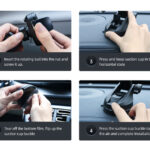 USAMS βάση smartphone αυτοκινήτου US-ZJ072 για ταμπλό/παρμπρίζ