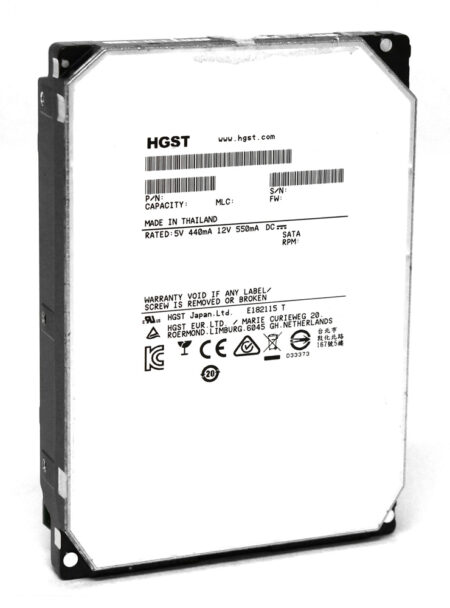 HGST σκληρός δίσκος Ultrastar He8 3.5"