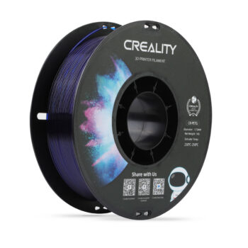 Creality CR-PETG Transparent Blue 3D Printer Filament, Hard Glossy, Tensile Str. 49MPA, 1 kg Spool1.