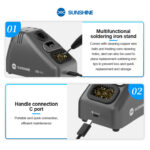 SUNSHINE σταθμός κόλλησης 210 Pro με κολλητήρι