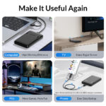 ORICO θήκη για 2.5" SATA HDD/SSD 2577C3-V1