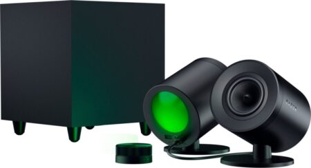 Razer Nommo V2 PRO - Gaming 2.1 Speakers RGB - Subwoofer - Wireless Controls - USB/Bluetooth 5.3