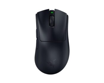 Razer DEATHADDER V4 PRO BLACK - 56g Wireless Gaming Mouse - Ergonomic - 120 Hours Battery - 45K DPI