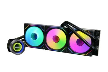 Lian Li Galahad II Trinity 360 SL-Inf Black - AIO GPU Liquid Cooler with ARGB INFINITY Fans
