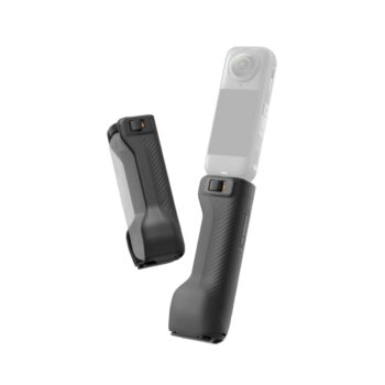 Insta360 X5 Foldable Utility Handle - Comfortable soft rubber grip