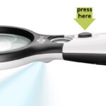 GOOBAY μεγεθυντικός φακός χειρός 41255 με φωτισμό LED