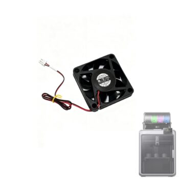 Creality K2 Pro Chamber Cooling Fan new Axial Fan_Ball Bearing_6015_24V_6000_L600 for K2 Pro