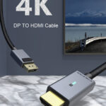 CABLETIME καλώδιο DisplayPort σε HDMI CT-P02G4K