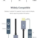 CABLETIME καλώδιο DisplayPort σε HDMI CT-P02G4K