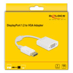 DELOCK αντάπτορας DisplayPort σε VGA 61007