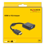 DELOCK αντάπτορας HDMI σε VGA 61077