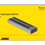 DELOCK USB hub 63738 με διακόπτες