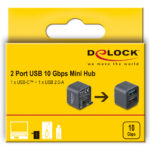 DELOCK mini USB hub 64359