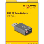 DELOCK εξωτερική κάρτα ήχου 66633