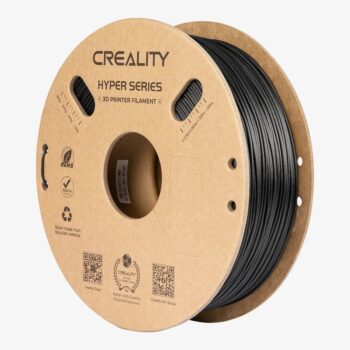 Creality Hyper PLA-CF Black Carbon Fiber 3D Printer Filament, High Strength, 1 kg Spool1.75