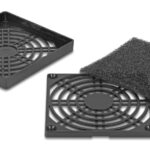 DELOCK σχάρα για 80mm ανεμιστήρα 67311 με φίλτρο σκόνης