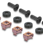 DELOCK κάλυμμα για 8x 40mm ανεμιστήρες 67414 για rack 19"/1U