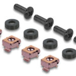 DELOCK κάλυμμα για 4x 80mm ανεμιστήρες 67416 για rack 19"/2U