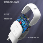 LDNIO φορτιστής τοίχου A1206C με καλώδιο USB-C