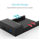 ORICO docking station για 2.5" ή 3.5" SATA HDD/SSD 6518US3-V2