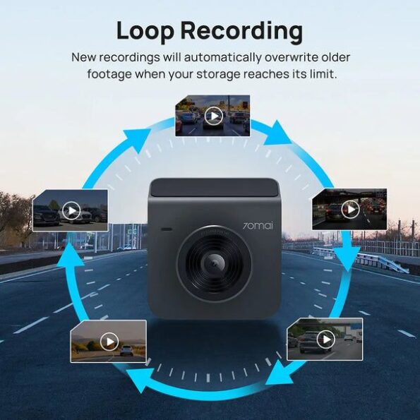 70mai_Dashcam_A400_-_loop_record