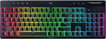 Razer BlackWidow V4 Low Profile HyperSpeed - Wireless / Bluetooth RGB Gaming Keyboard -Orange Switch