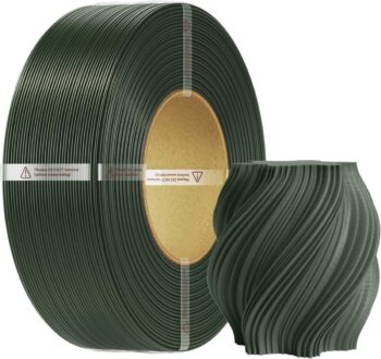 Creality CR-PETG Army Green - No Reel 3D Printer Filament, Hard Glossy, Tensile Str. 49MPA, 1 kg