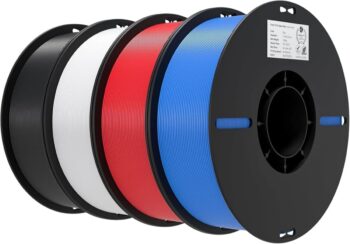 Creality EN-PLA Value Pack 4kg - Black & White & Red & Bule - Ender Filament 4kg 1.75 (3301010474)