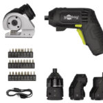 GOOBAY 4 σε 1 κατσαβίδι μπαταρίας με μύτες & εξαρτήματα 77817