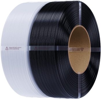 Creality CR-PETG Value Pack 2kg - No Reel - Black & White 3D Printer Filament Refill