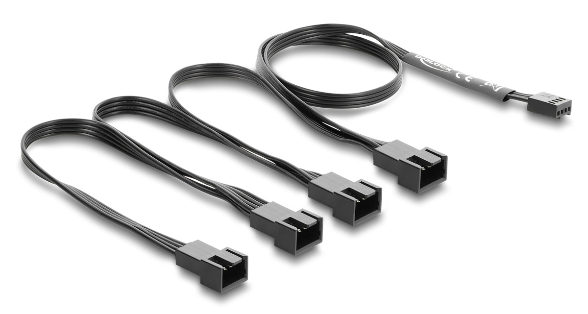 DELOCK καλώδιο 1x 4pin PWM σε 4x 4pin PWM 84540 για ανεμιστήρες DELOCK καλώδιο 1x 4pin PWM σε 4x 4pin PWM 84540 για ανεμιστήρες