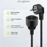 GOOBAY μπαλαντέζα προέκταση ρεύματος 93094