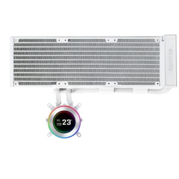 Lian Li HydroShift II LCD-C 360 No Fans White - AIO CPU Liquid Cooler