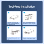 ORICO θήκη για 2x M.2 NVME SSD AM2C3-2N