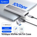 ORICO θήκη για M.2 NVME/NGFF SSD AXM2S-G2