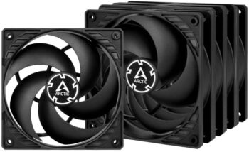 ARCTIC F12 PWM  Pack of 5pcs - best performance/noise Case Fan - 120mm black