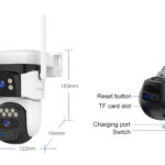 VSTARCAM smart ηλιακή κάμερα CB621DR