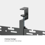 BRATECK cable management γραφείου CC11-20-1