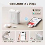 NIIMBOT smart θερμικός εκτυπωτής ετικετών D110-M