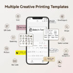NIIMBOT smart θερμικός εκτυπωτής ετικετών D110-M